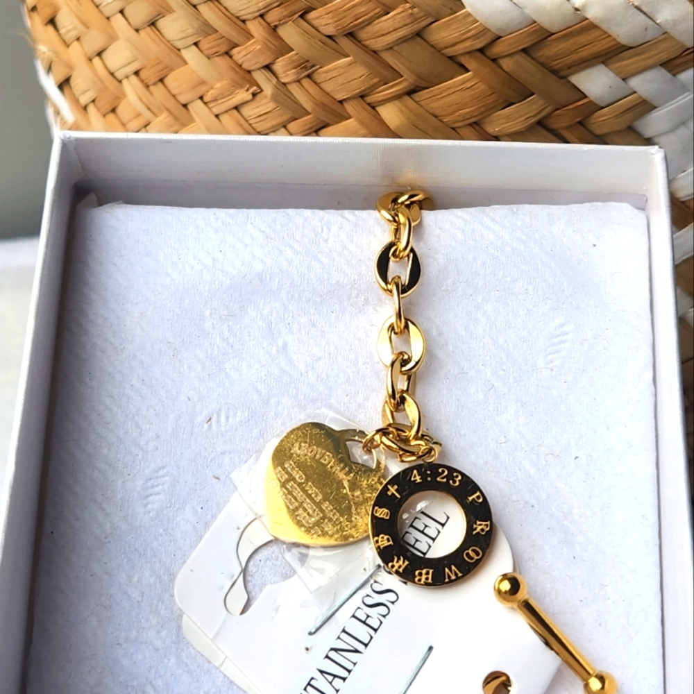 Bracelet Stainless Steel 18K Gold